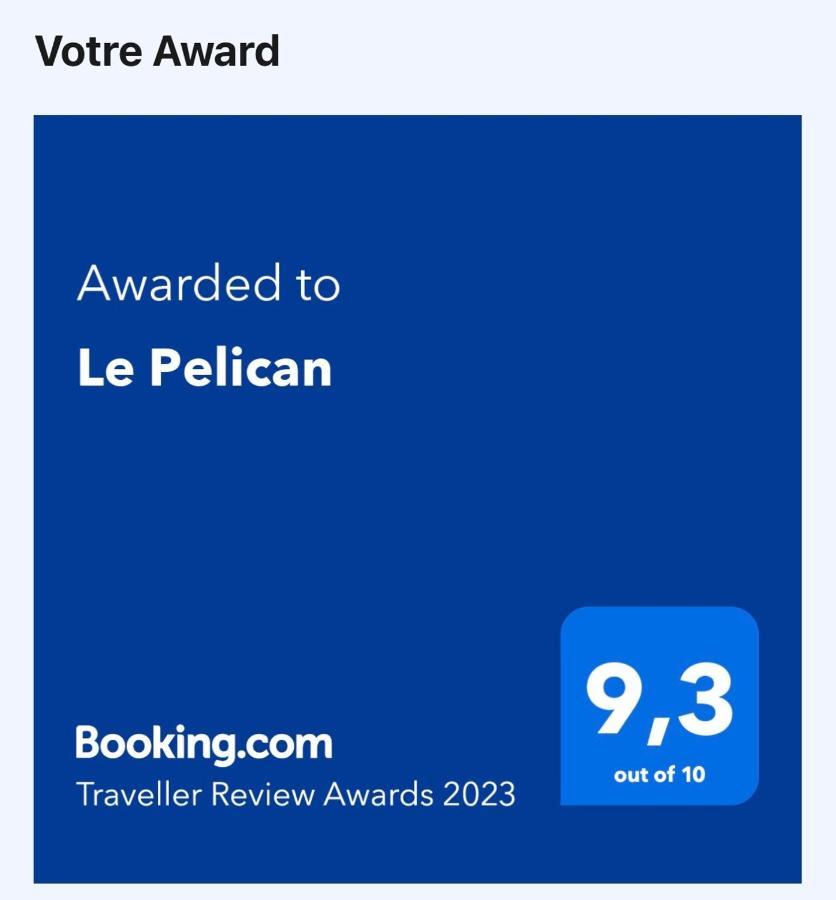 Le Pelican L'Ermitage-Les-Bains Exteriör bild